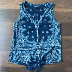Lucky brand sheer top